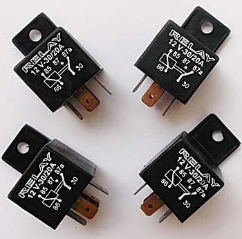 30A 12V SPDT Relays